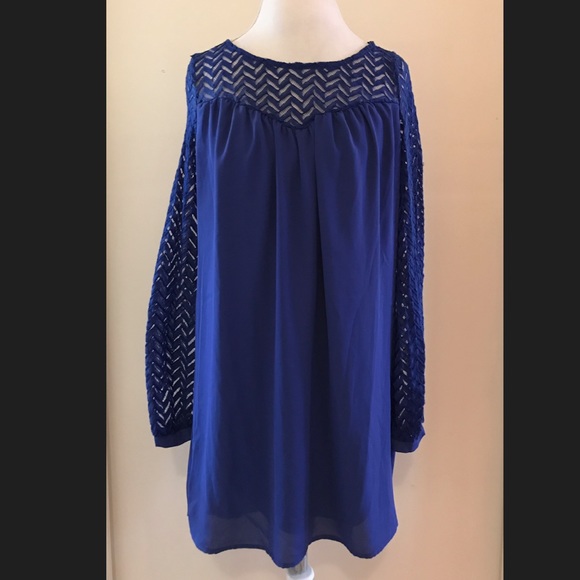 Sage Tops - Sage Cobalt Blue Tunic